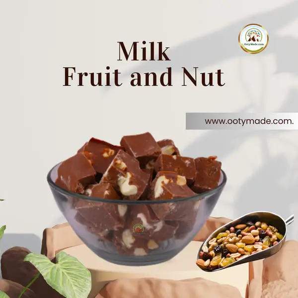 Milk Fruit and Nut Chocolates - Delicious Homemade Treats from Ooty Chocolate Factory