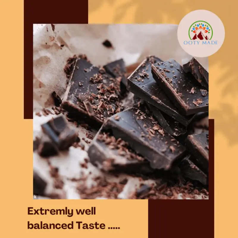 Ooty Homemade Dark Chocolates - Best Healthy, Sugarless- Plain Chocolate Bars Online
