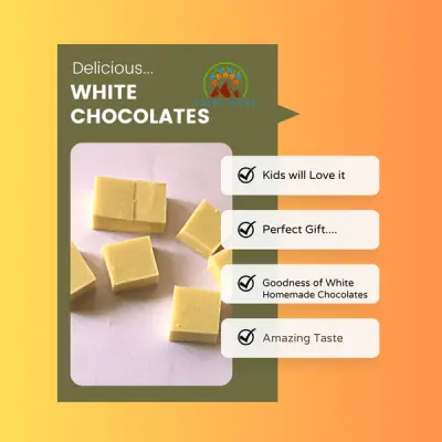 Ooty Plain Assorted Chocolates - Handmade, Mixed Chocolate Box with Milk, White, Dark Varieties