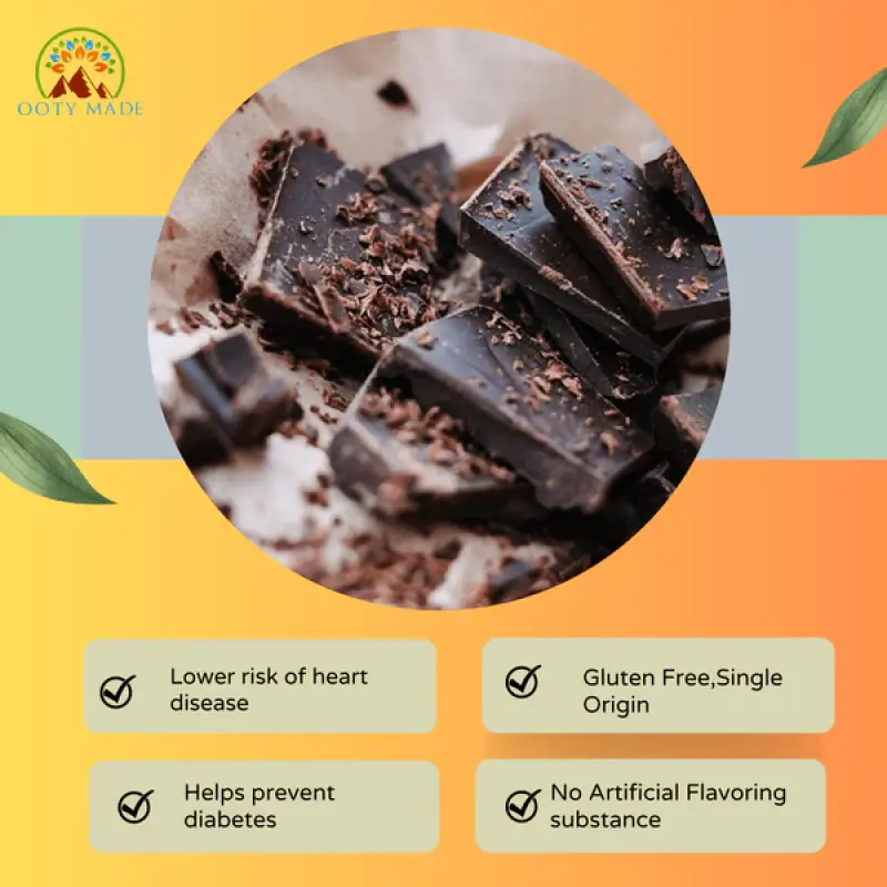 Ooty Plain Assorted Chocolates - Handmade, Mixed Chocolate Box with Milk, White, Dark Varieties