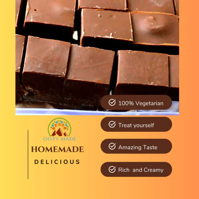 Ooty Plain Assorted Chocolates - Handmade, Mixed Chocolate Box with Milk, White, Dark Varieties