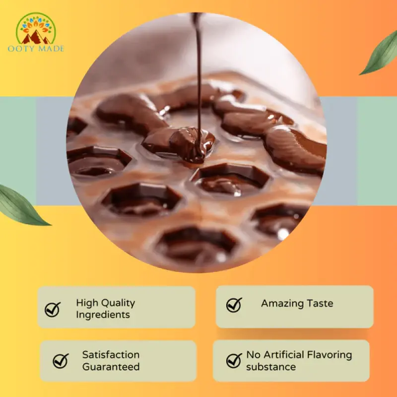 Ooty Handmade Dates Chocolates - Best Handmade Chocolates, Milk Chocolate Bars, Homemade Delights Online