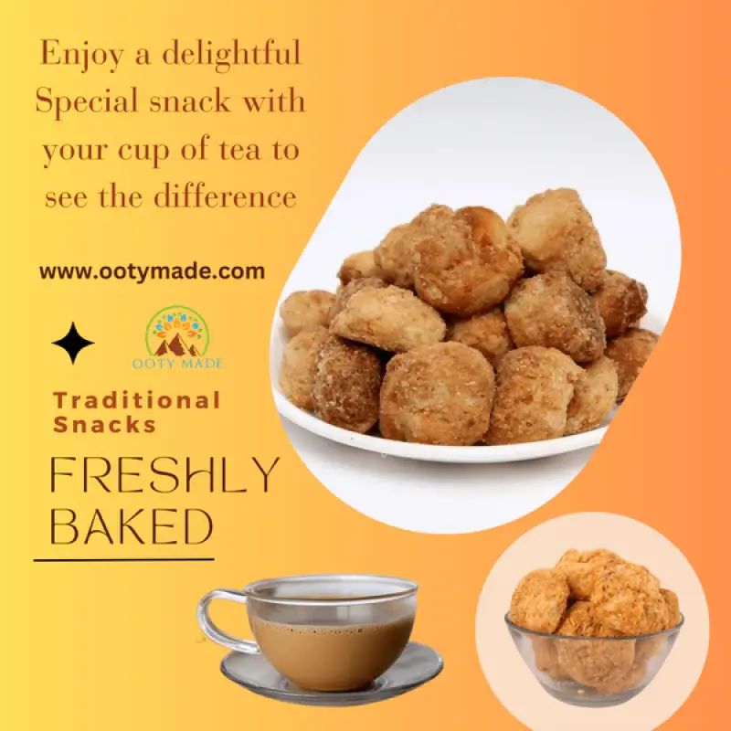 Ooty Varkey-Big 500 G- Original Ooty Varkey from Ooty Varkey Bakery, Perfect Tea Time Snacks Online