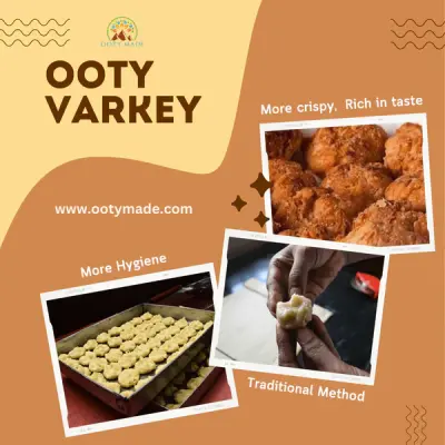 Ooty Varkey-Big 500 G- Original Ooty Varkey from Ooty Varkey Bakery, Perfect Tea Time Snacks Online