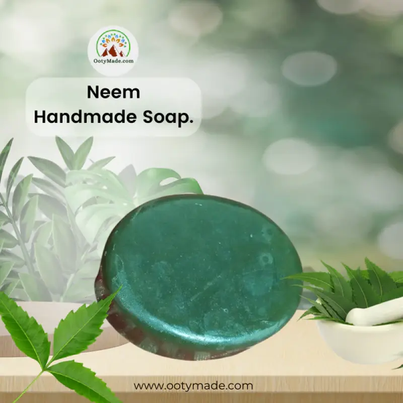 Neem Organic Homemade Soap: Chemical-Free Luxury for Radiant Skin and Eco-Friendly Living