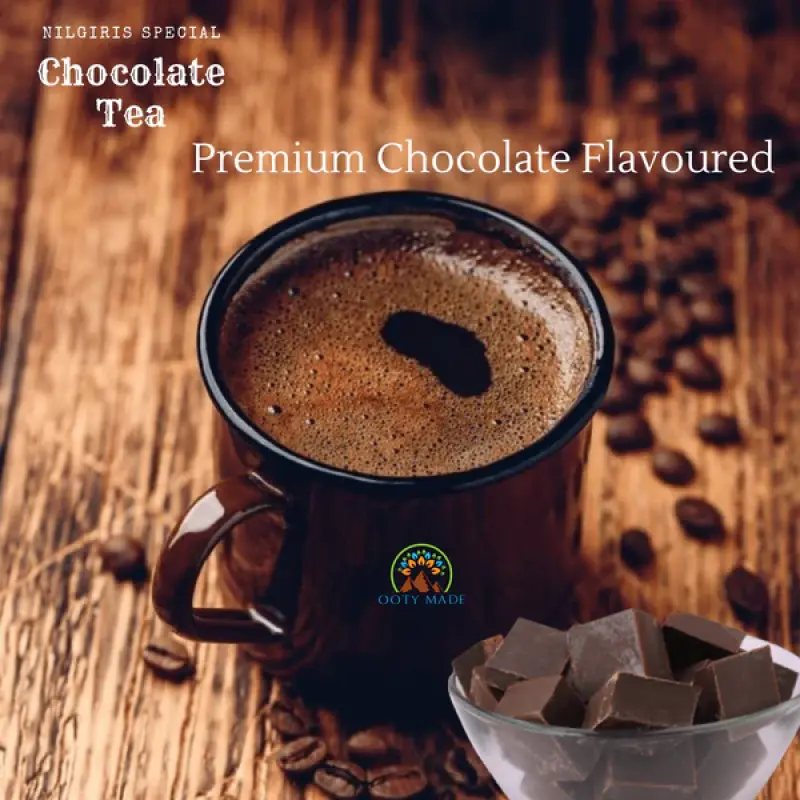 Nilgiris Chocolate Tea - Ooty's Premium Chocolate Tea Powder Blend of Richness and Flavor