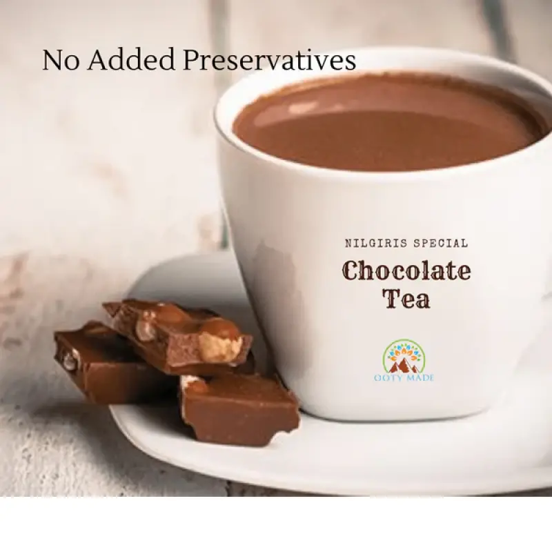 Nilgiris Chocolate Tea - Ooty's Premium Chocolate Tea Powder Blend of Richness and Flavor