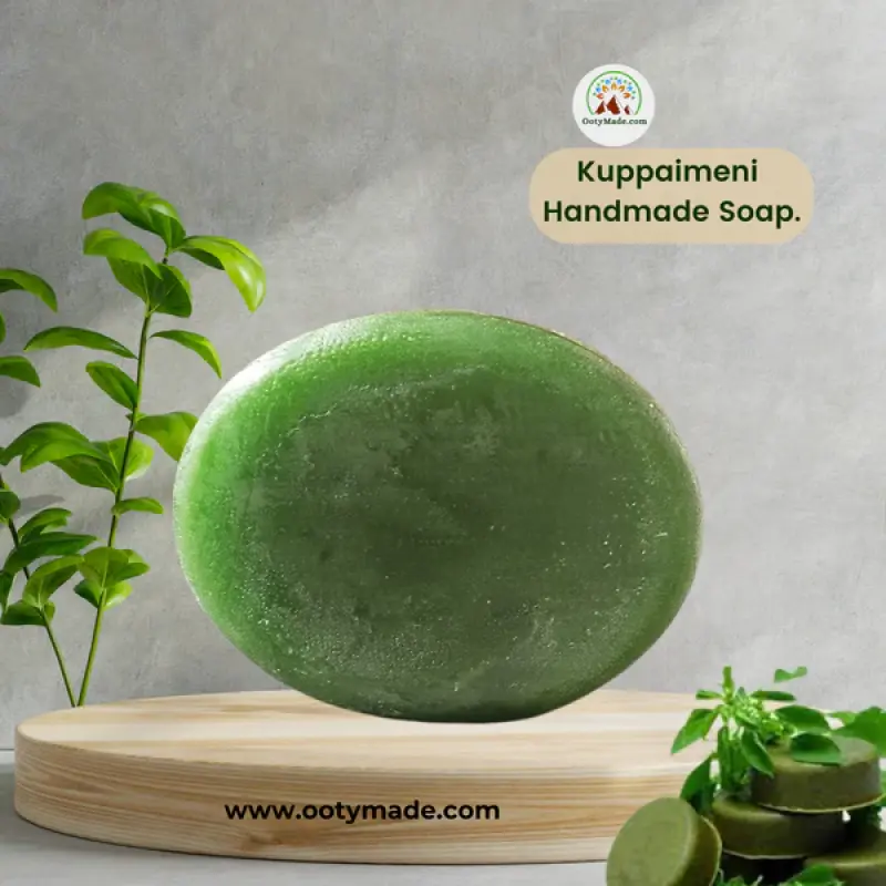 Kuppaimeni Natural Handmade Soap - Pure Organic Bliss for Your Skin